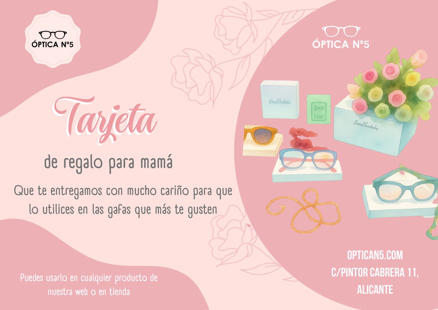 Tarjeta regalo DIA DE LA MADRE