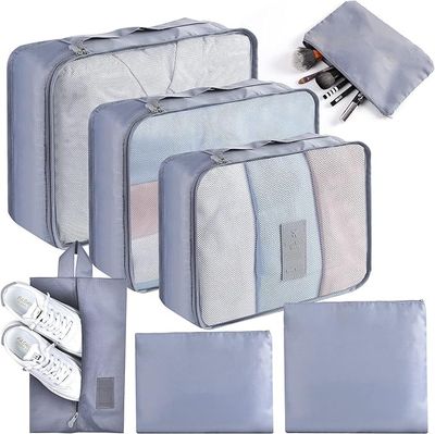 Suitcase Organizer Set of 7 Waterproof Travel Organizer Packing Cubes Organizer, Shoe Bag, Luggage Bags