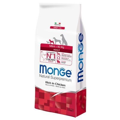 MONGE mini adult pollo 7.5kg