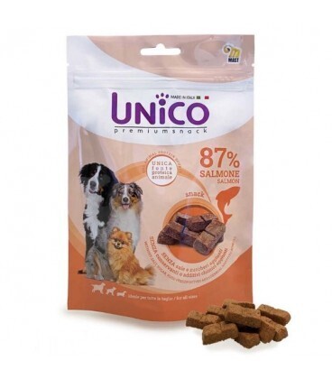 UNICO snack 87% salmone 80gm