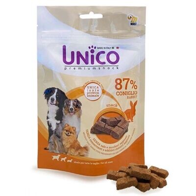 UNICO snack 87% coniglio 80gm