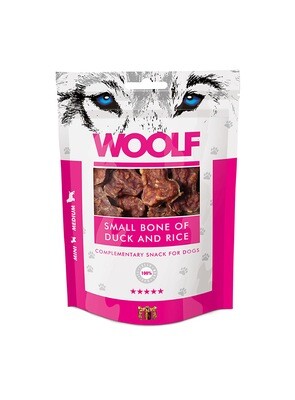 WOOLF snack anatra e riso 100gm