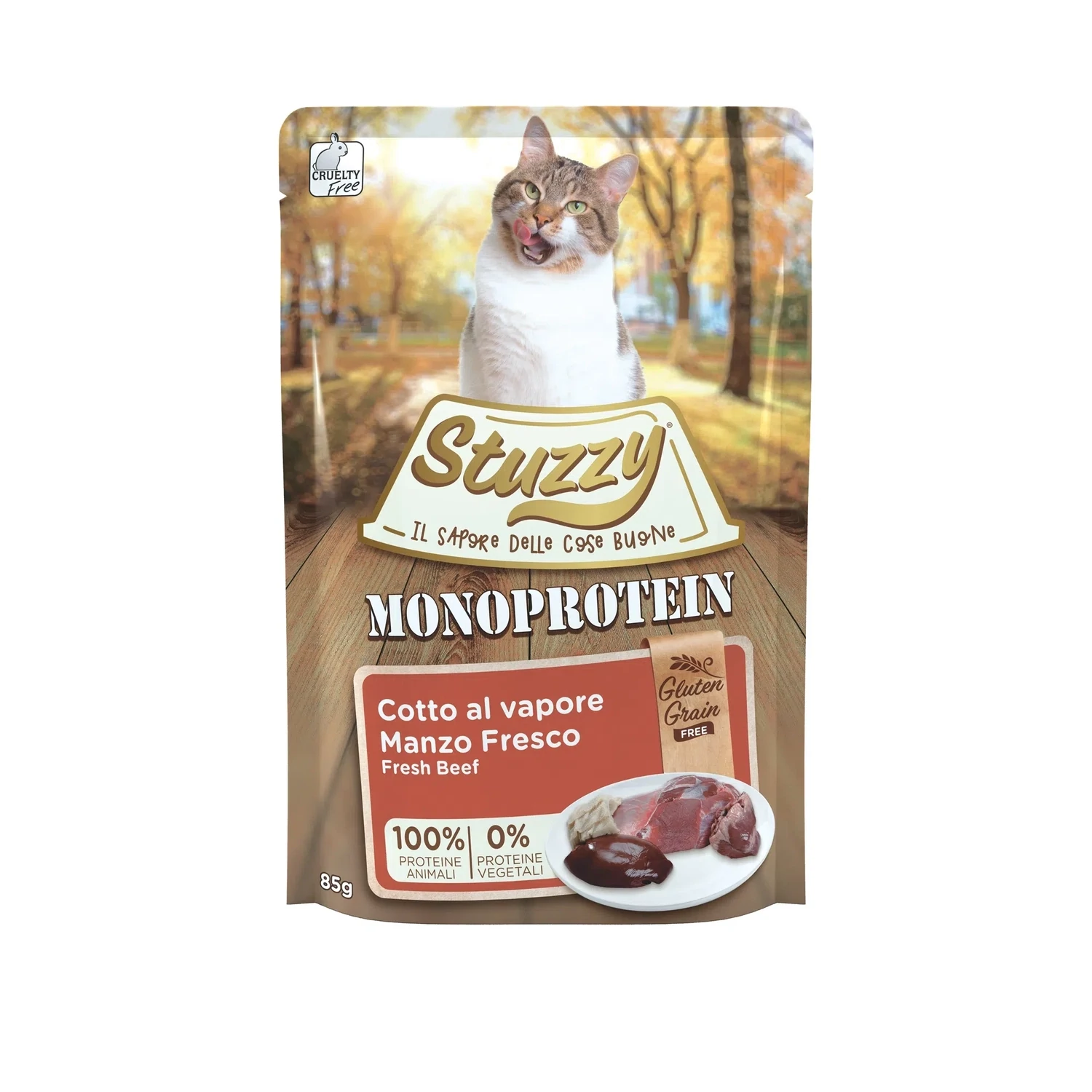 STUZZY monoprotein manzo multipack 20X85gm