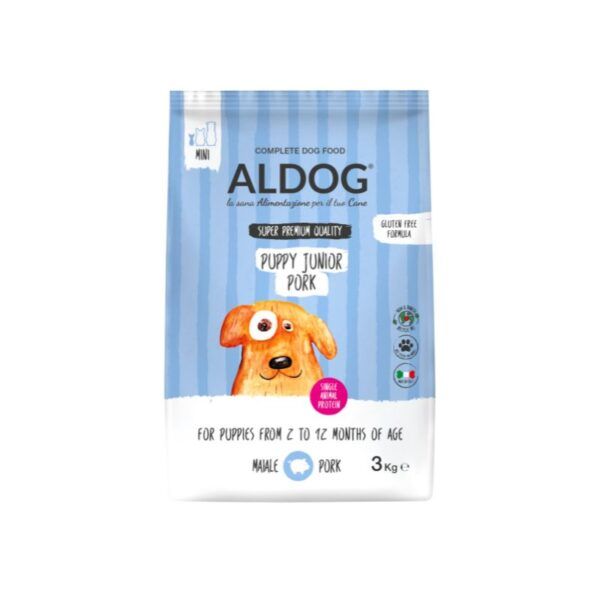 Aldog Puppy Medium maiale 3kg