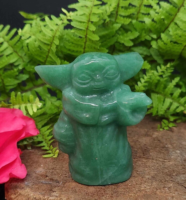 Green Aventurine Baby Yoda