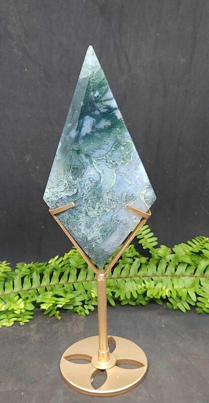 Moss Agate Diamond