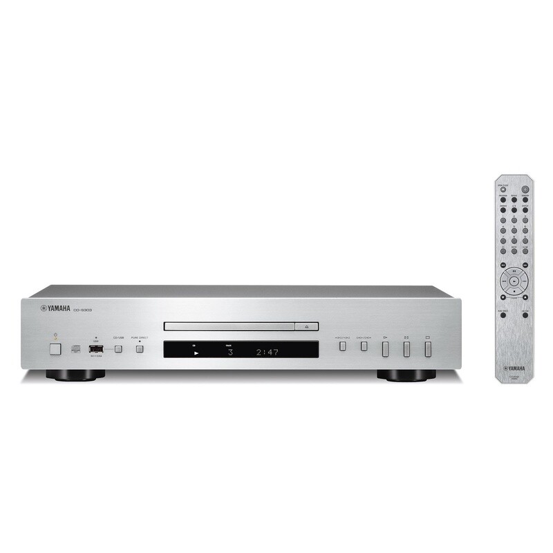 Yamaha CD-S303 Silver CD player Certified Refurbished