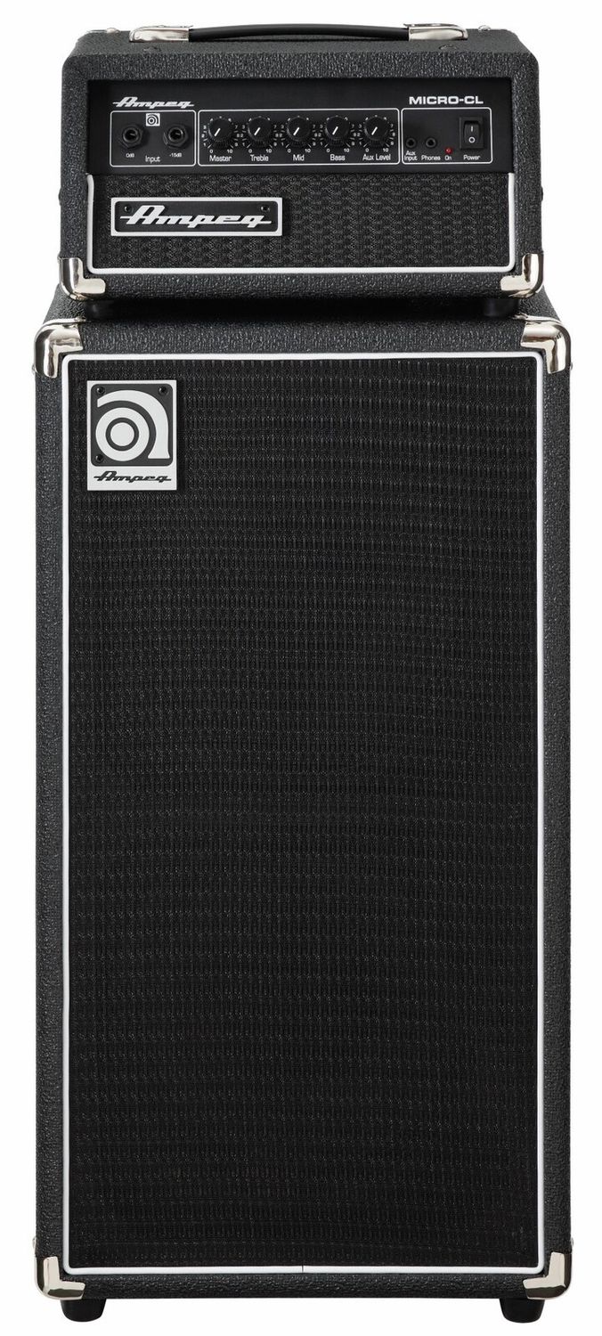 Ampeg Micro CL Stack 100w Head and Cab Combo Certified Refubished