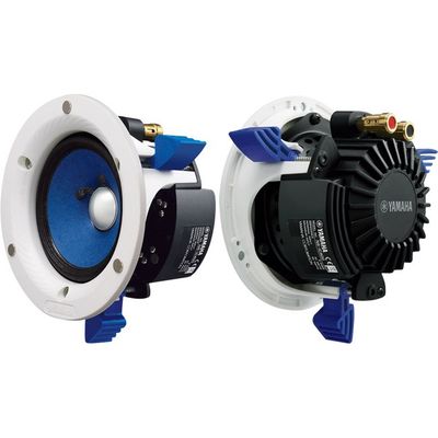Yamaha NS-IC400 White In Ceiling Speakers Pair Certified  Refurbished