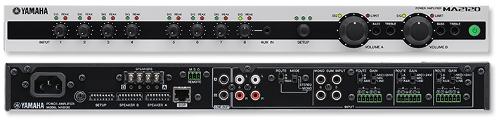 Yamaha MA2120 Power Amp Certified Refurbished