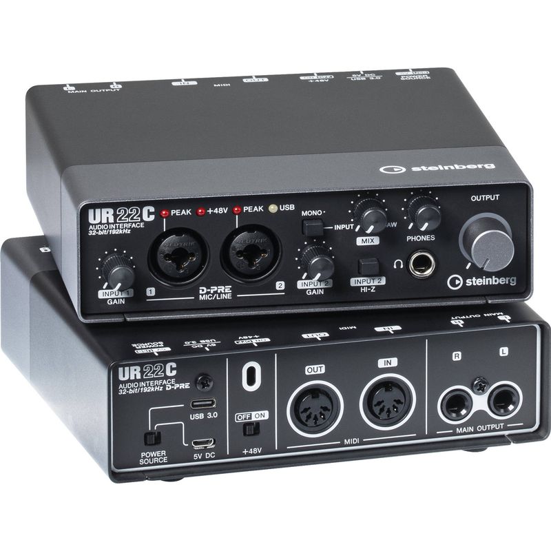 Steinberg UR22C 2x2 Audio Interface Certified Refurbished