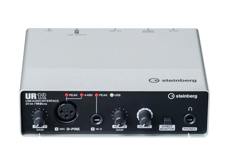 Steinberg UR12 USB Audio Interface Certified Refurbished