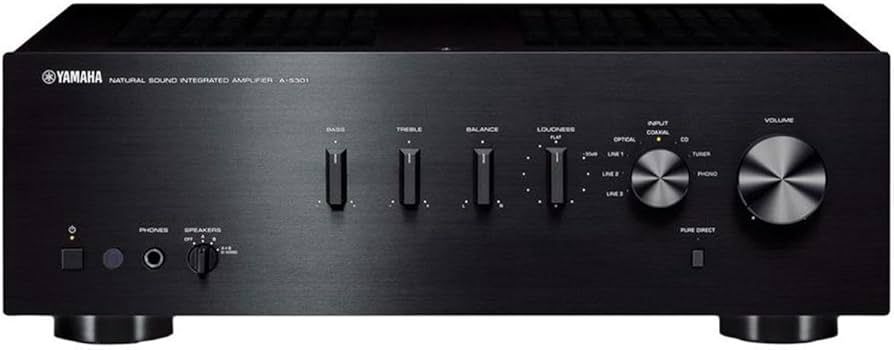 Yamaha A-S301B Integrated Amplifier Certified Refurbished