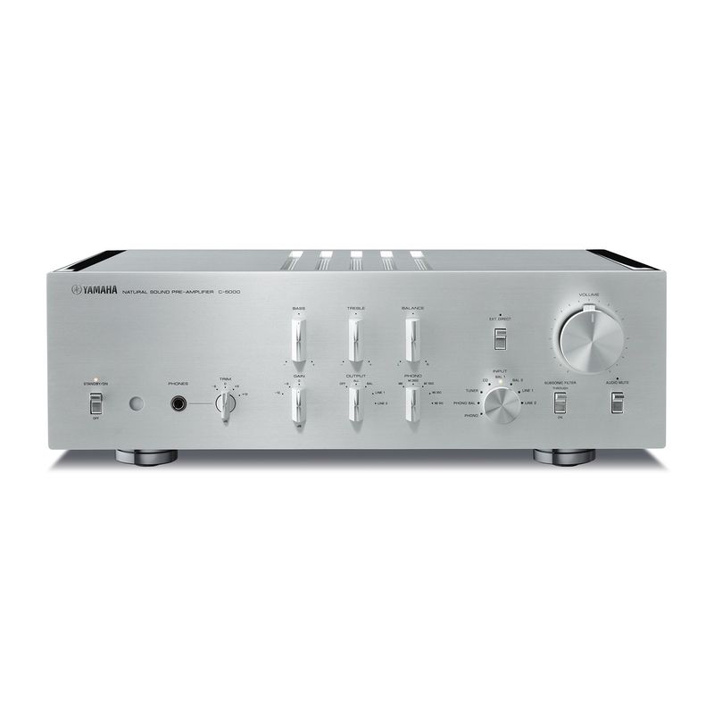 Yamaha C-5000 Pre Amp Silver Certified Refurbished
