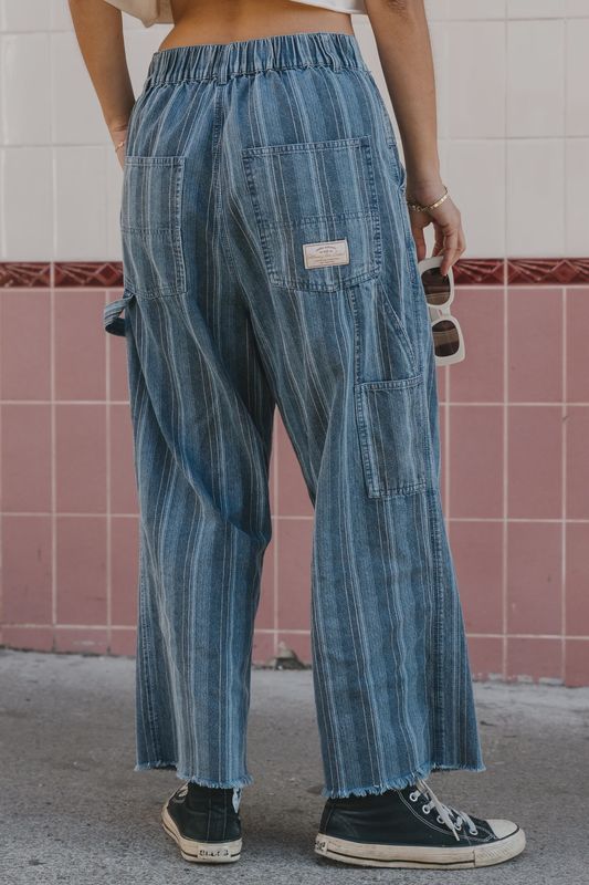 Ottway Jagger Unisex Washed Denim Pants
