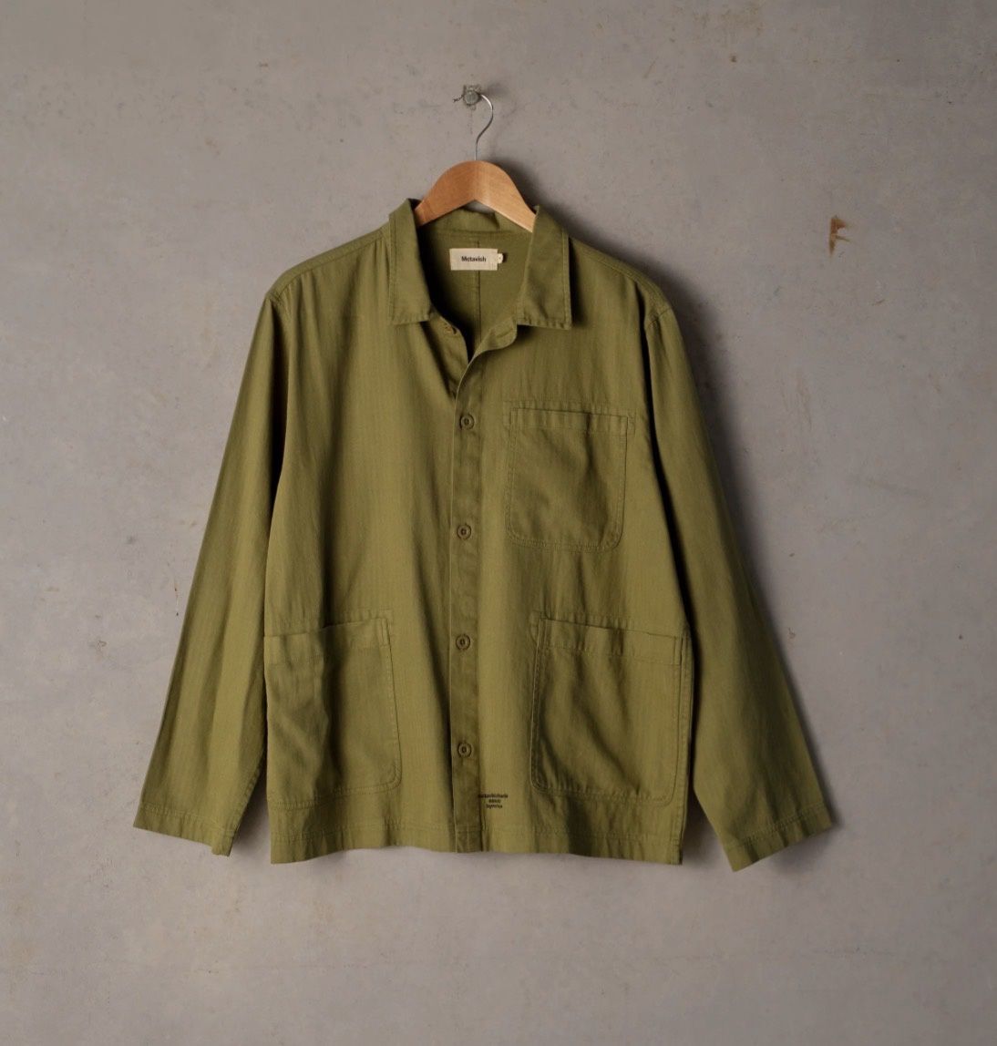 McTavish Herringbone Overshirt