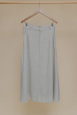 Klara Beige Maxi Skirt - Ottway