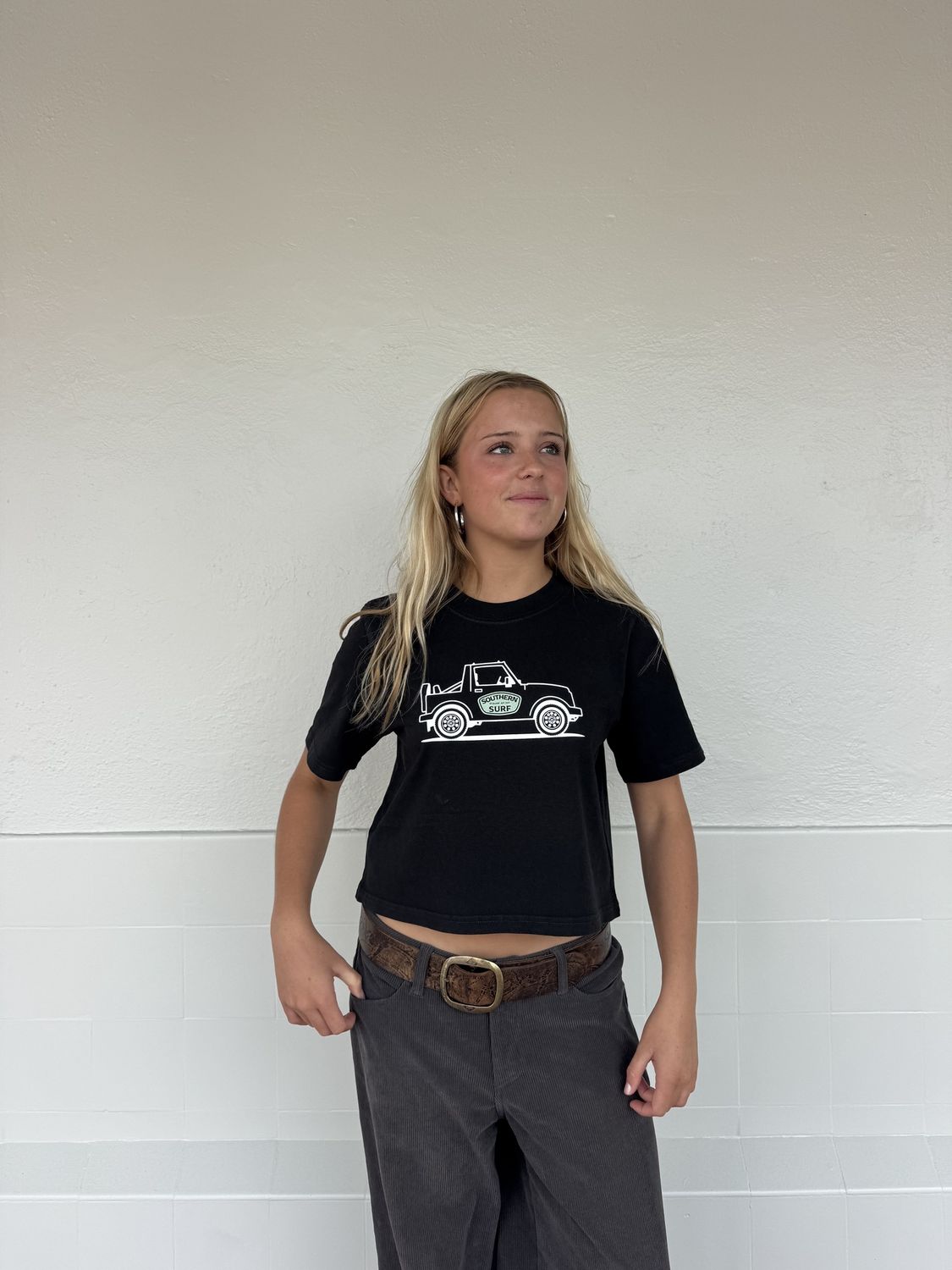 Southern Surf Zuk crop tee