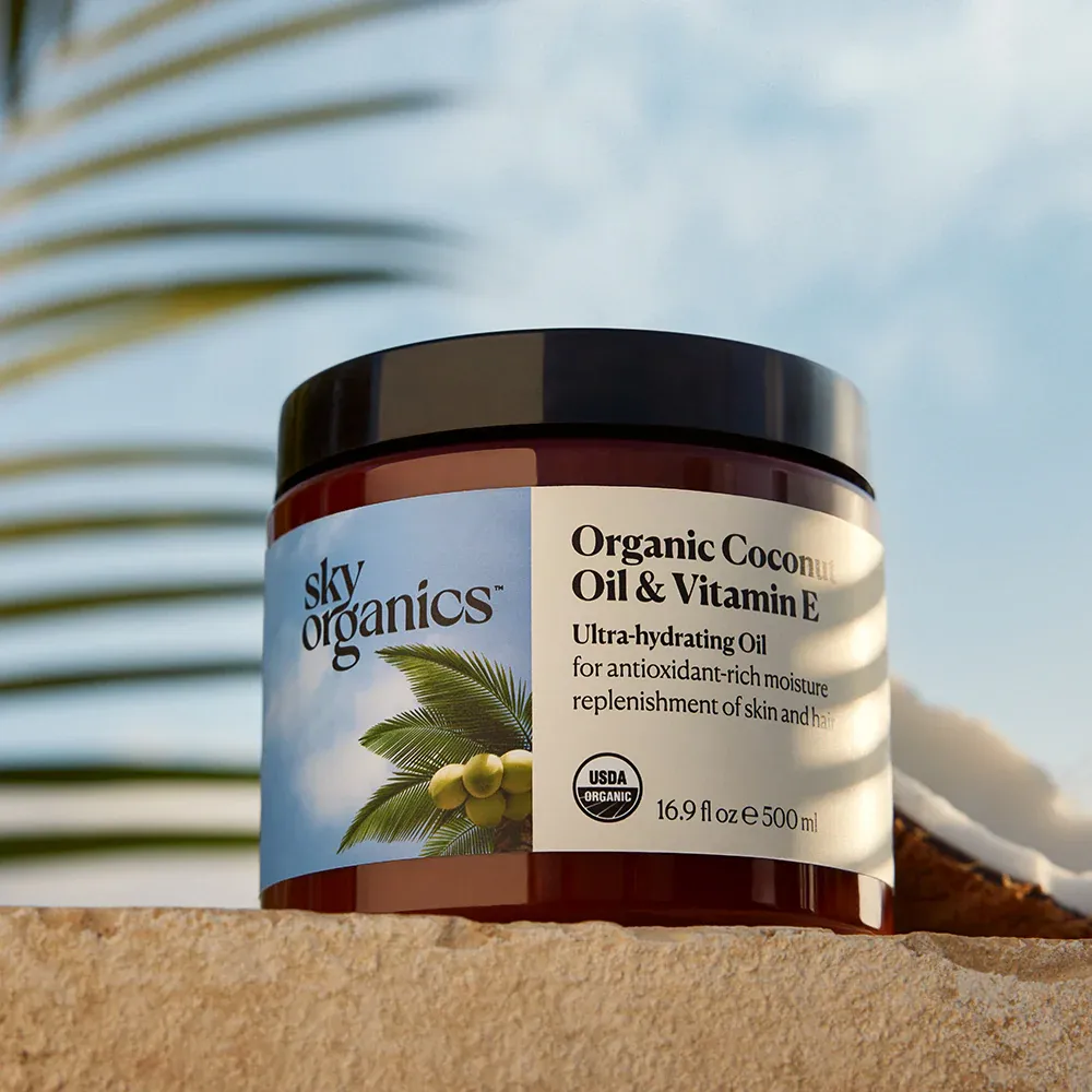 Sky Organics Coconut Oil and Vitamin E