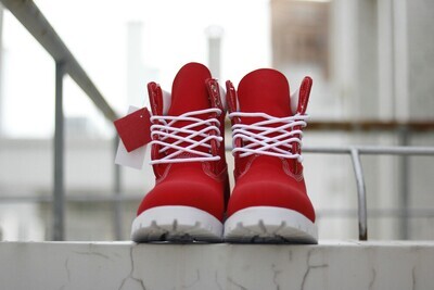 Cherry Red Timberland