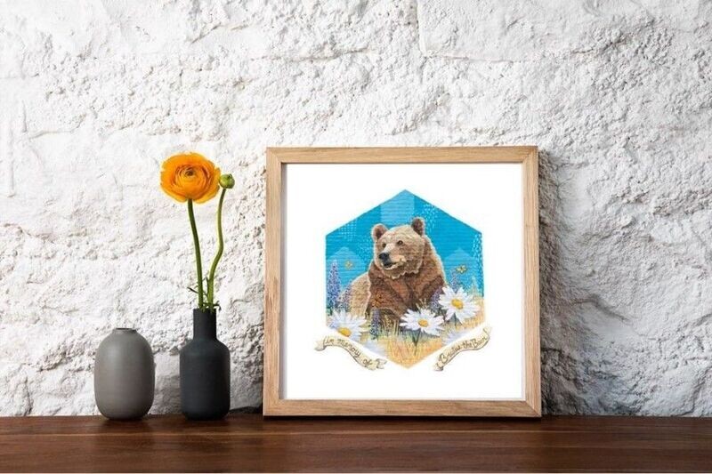 Brutus Memorial Mural Print