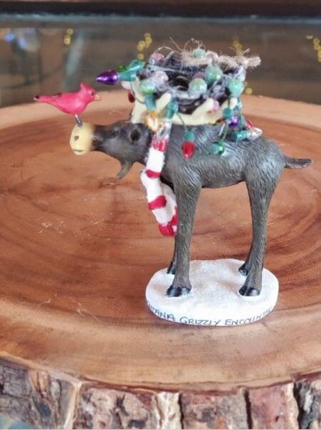 Adorable Moose Ornament