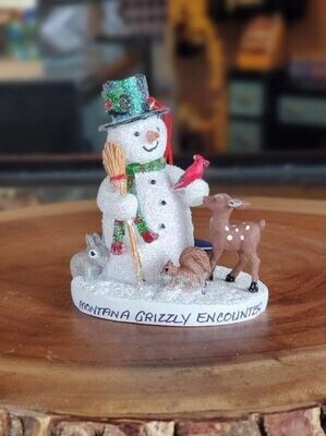Snowman and Friends Ornament