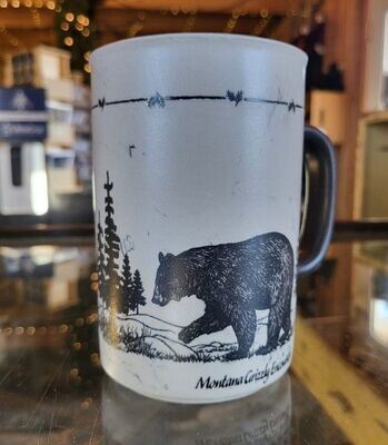 Marbled Ceramic Bear Mug