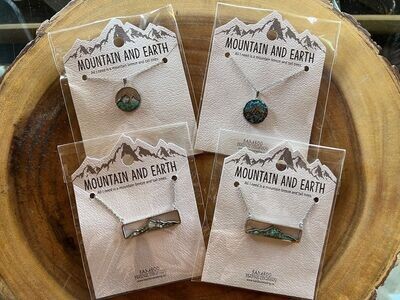 Mountain and Earth Necklace