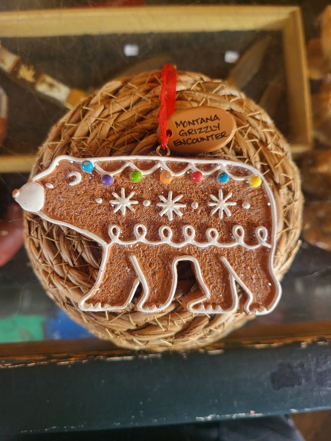 Gingerbread Bear Ornament