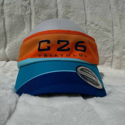 Orange and Blue Running Cap!