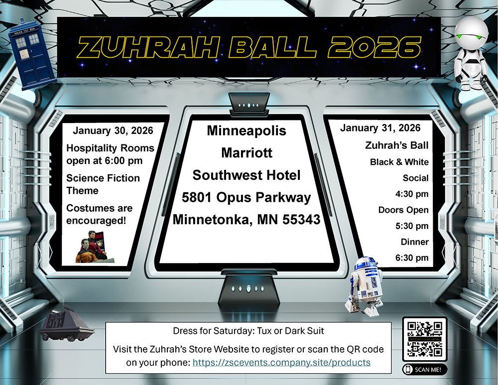 2026 Zuhrah Ball Registration