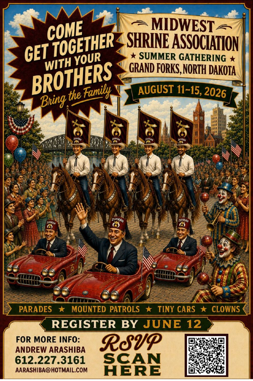 2026 Summer Midwest Shrine Association Event