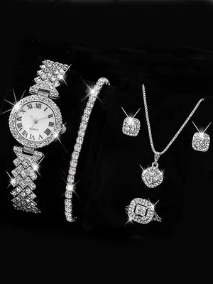 5PCS Set Watch Women