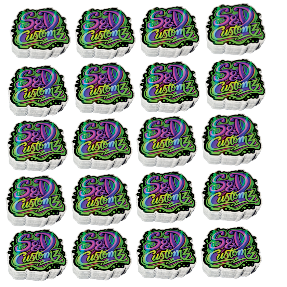 1000 Stickers (Upload Your Design)