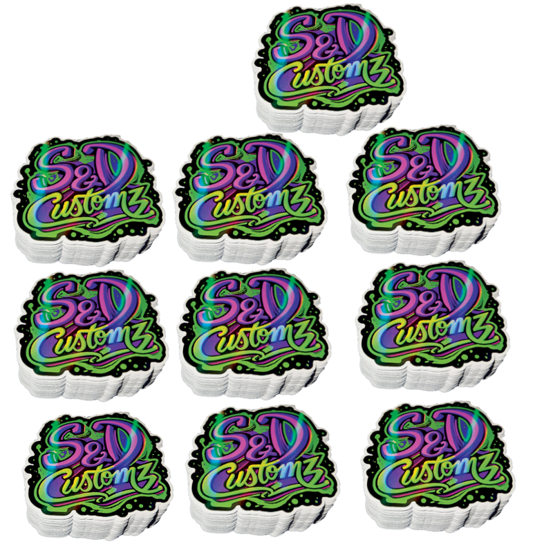 500 Stickers (Upload Your Design)