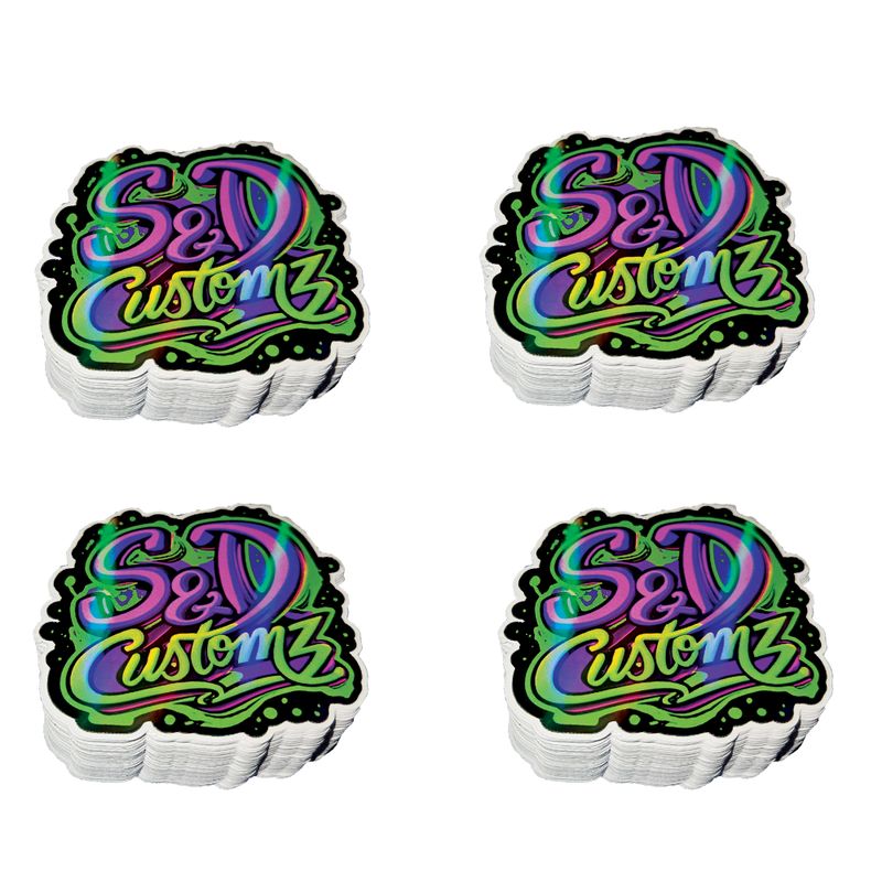 200 Stickers (Upload Your Design)