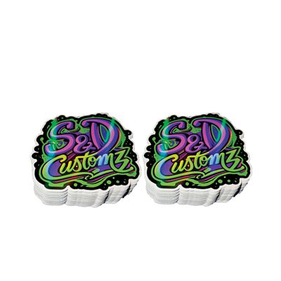 100 Stickers (Upload Your Design)