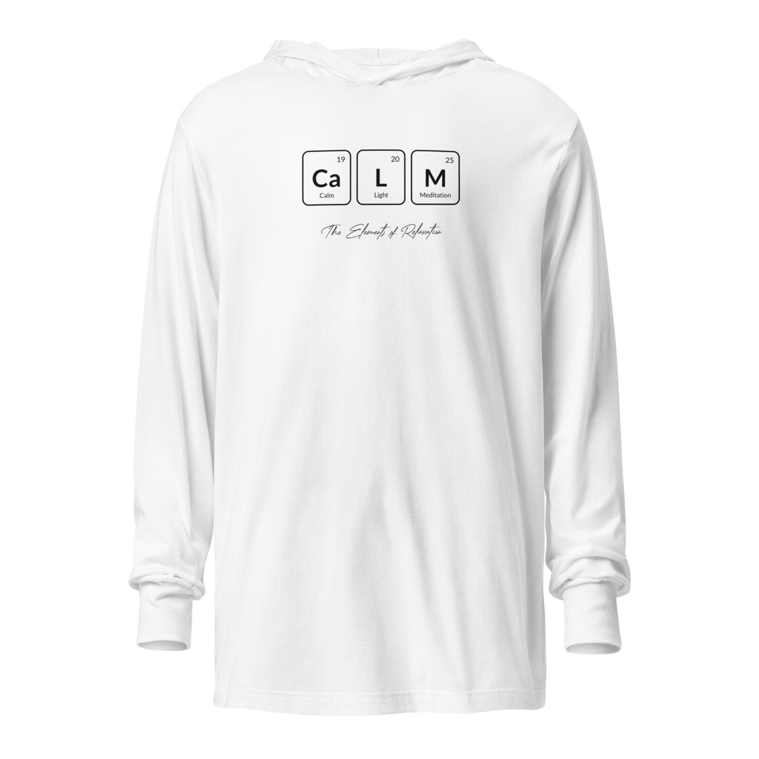 [CALM] White Hoodie