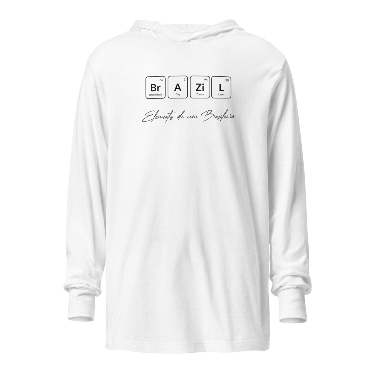 [BRAZIL] White Hoodie
