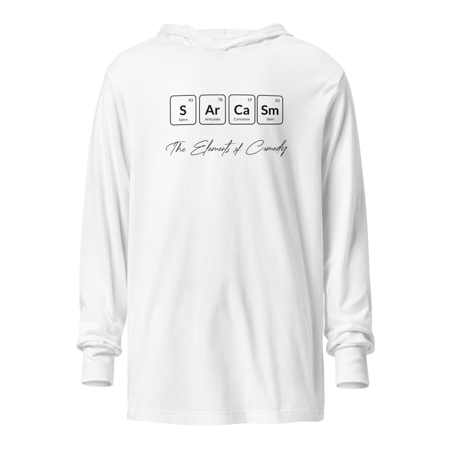 [SARCARM] White Hoodie