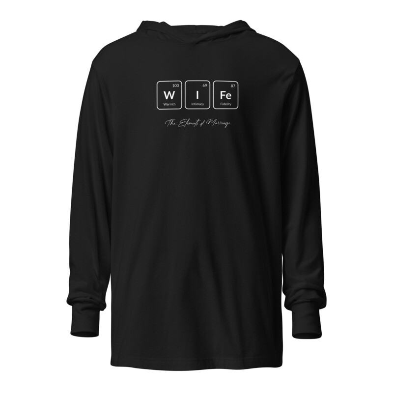 [WIFE] Black + Color Hoodie