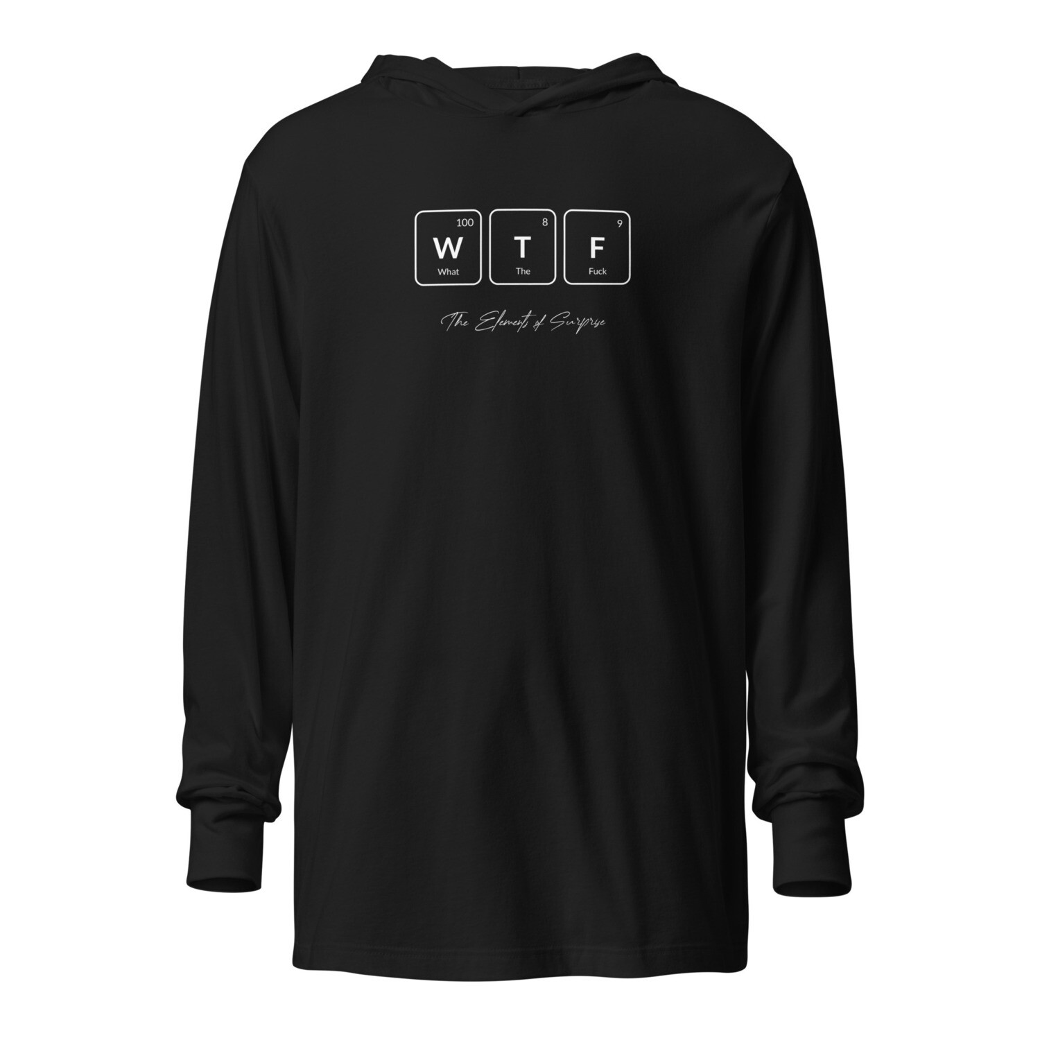 [WTF] Black + Color Hoodie