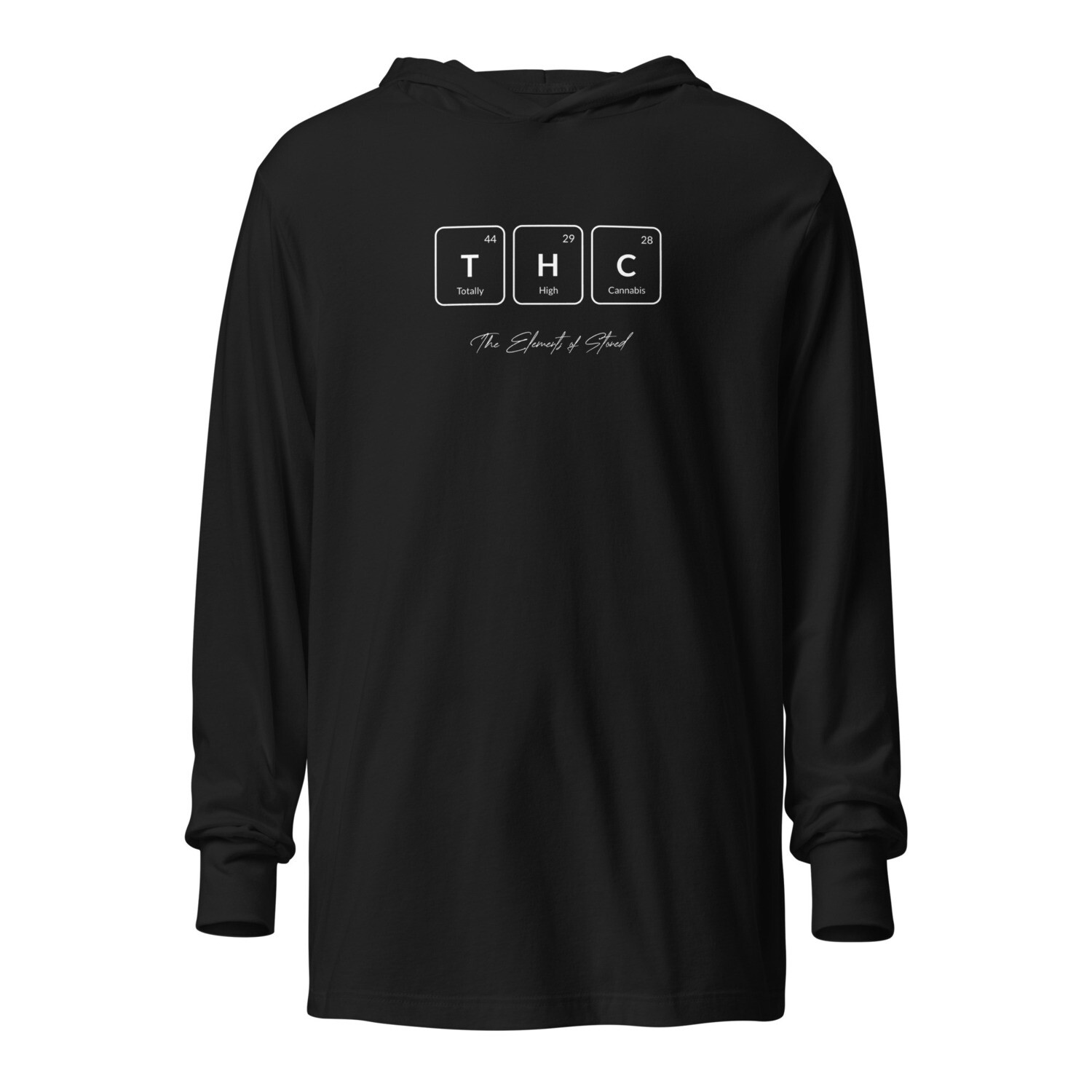 [THC] Black + Color Hoodie