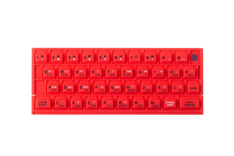Zx Spectrum 16k / 48k keyboard mat