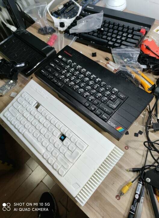 Toastrack case / ZX 48K+ case with profesional kailh linear