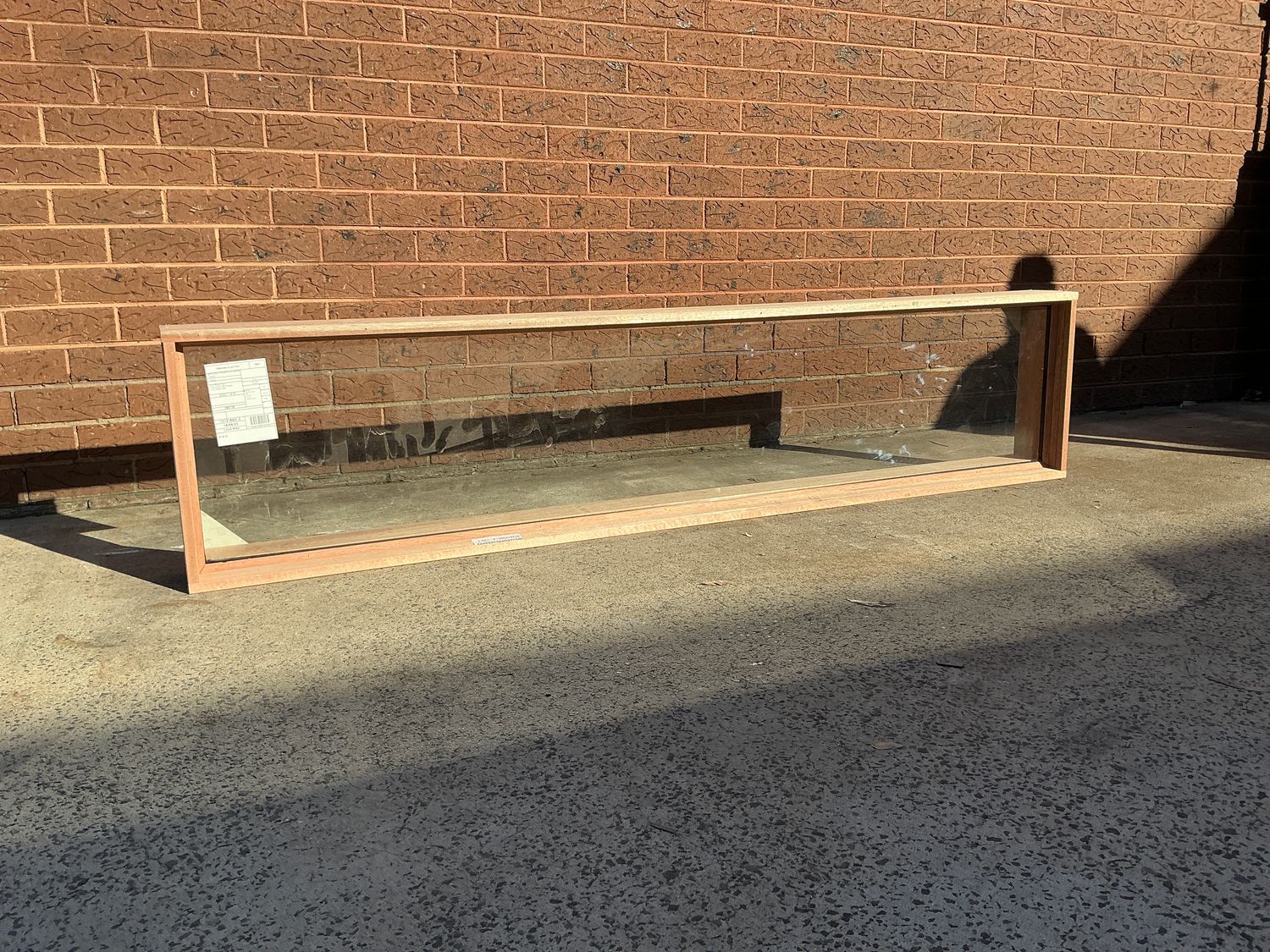0521 469H X 2084W TIMBER MERANTI FIXED WINDOW F *DOUBLE GLAZED* - AD052528