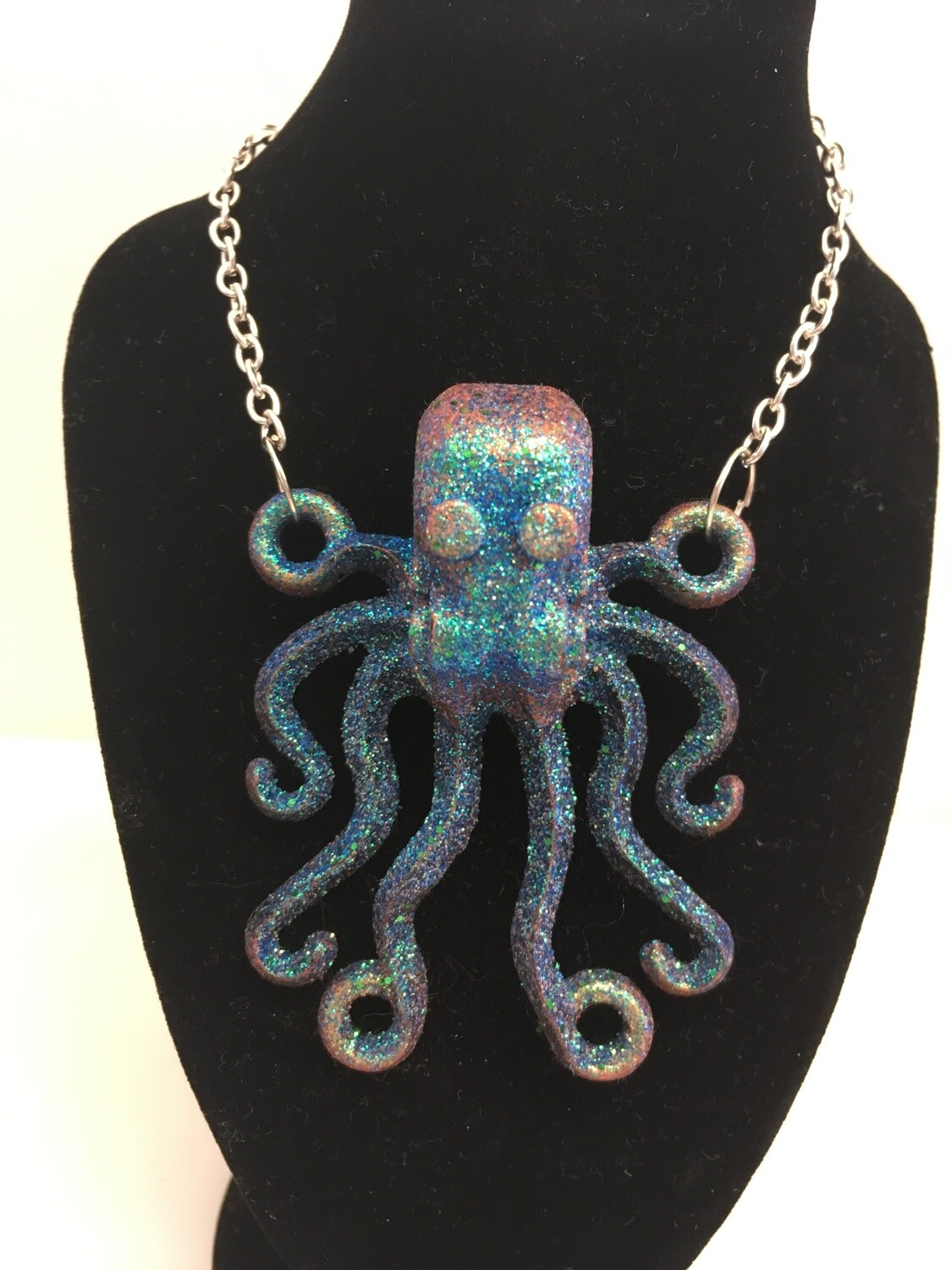 Upcycled Vintage Octopus Necklace Upcycled Vintage Octopus Necklace