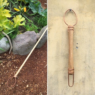 Complete set: one long and one short Gardenscepter