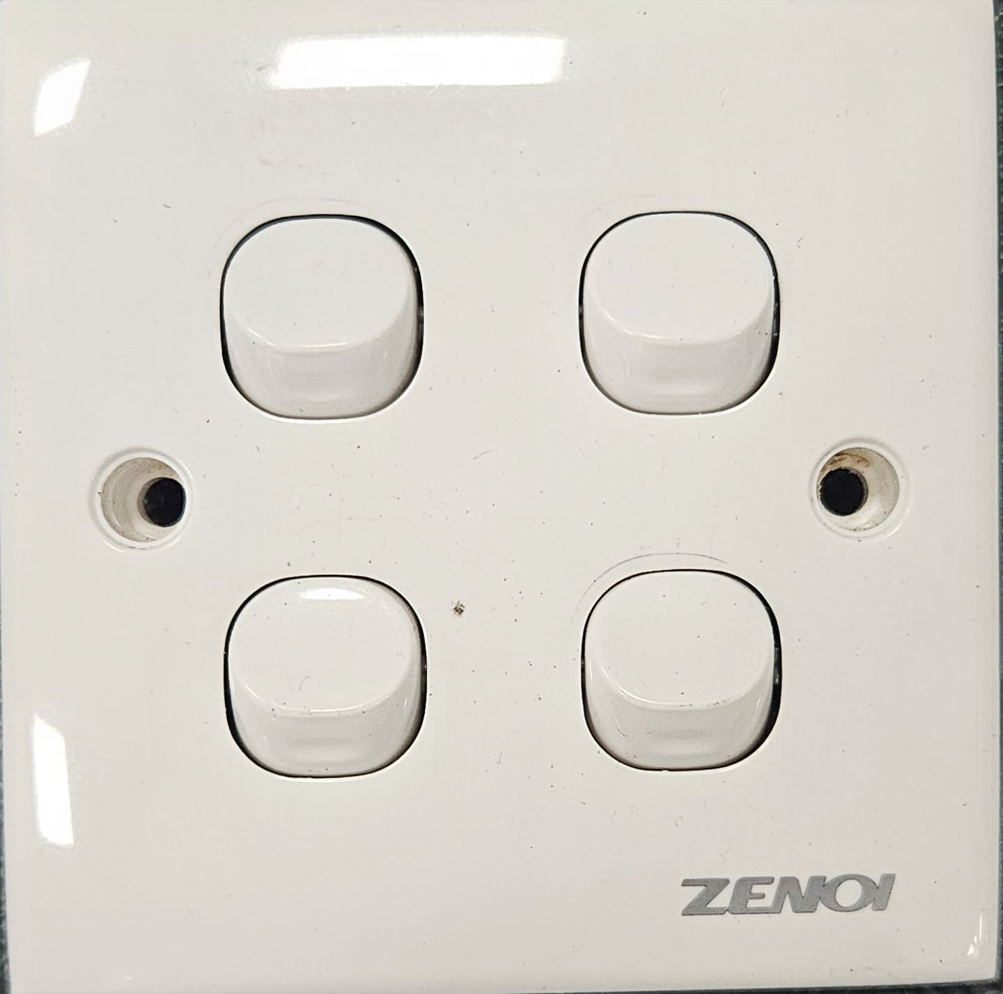 ZENOI NORMAL SWITCH FOUR GANG - TWO WAY